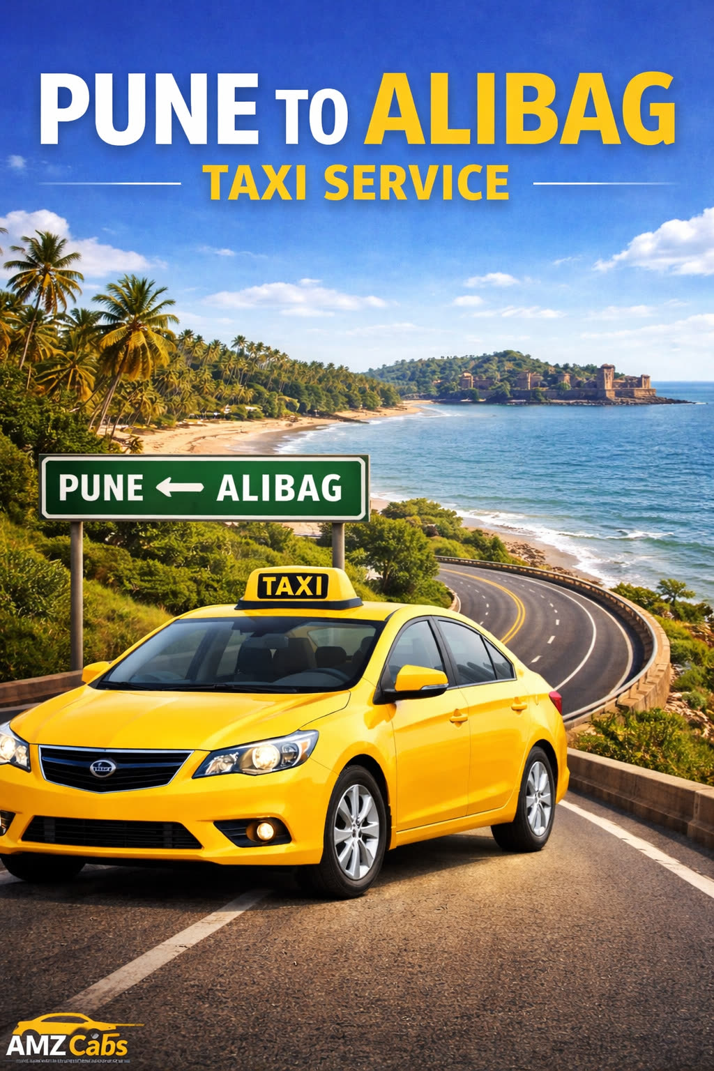 Pune to Alibag Taxi Service