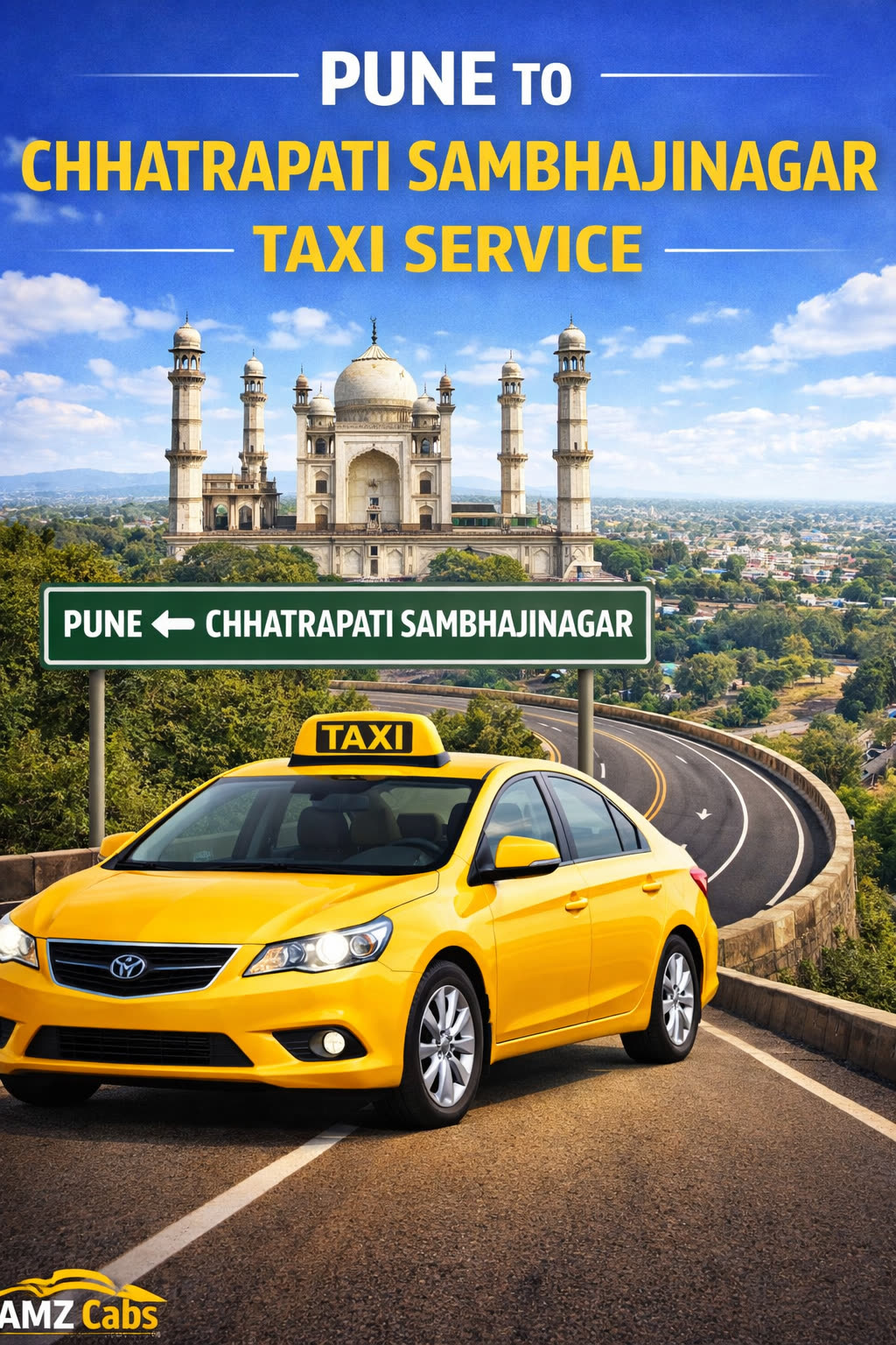 Pune to Chhatrapati Sambhajinagar Taxi Service
