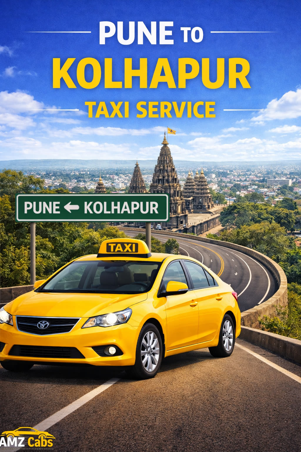 Pune to Kolhapur Taxi Service
