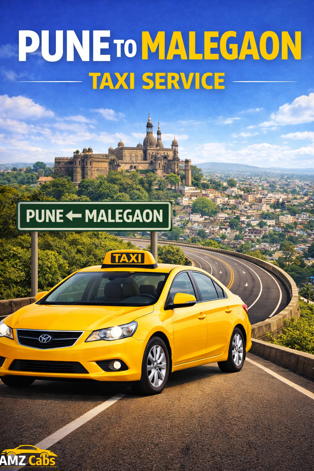 Pune to Malegaon Taxi Service