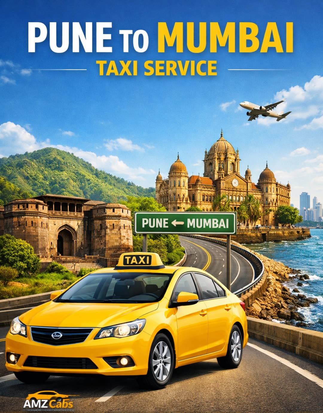 Pune to Mumbai Taxi Service