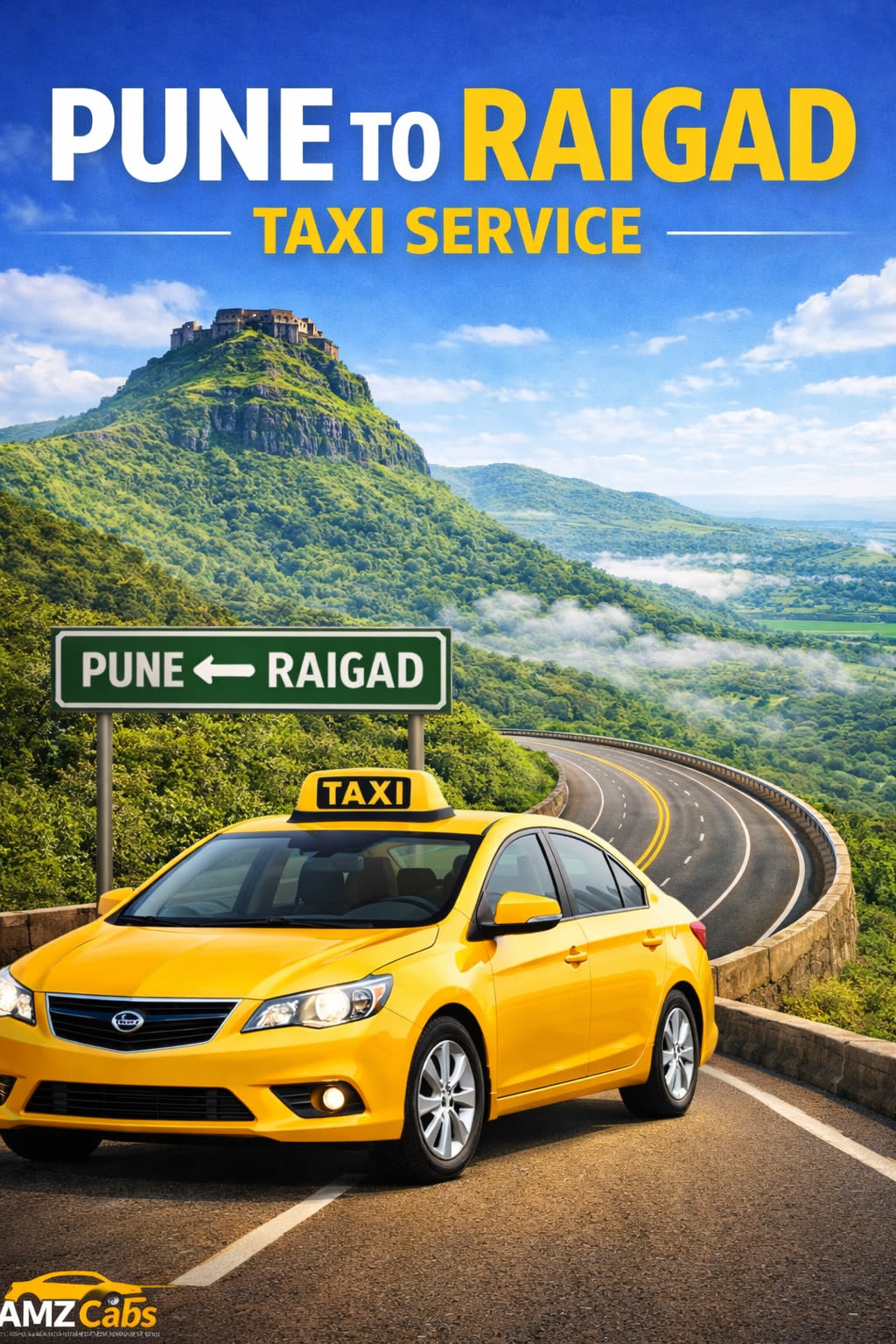 Pune to Raigad Taxi Service