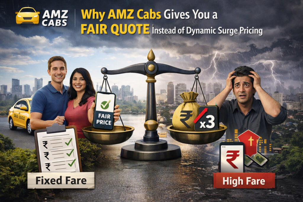 Why AMZ Cabs gives you a fair quote instead of dynamic surge pricing.