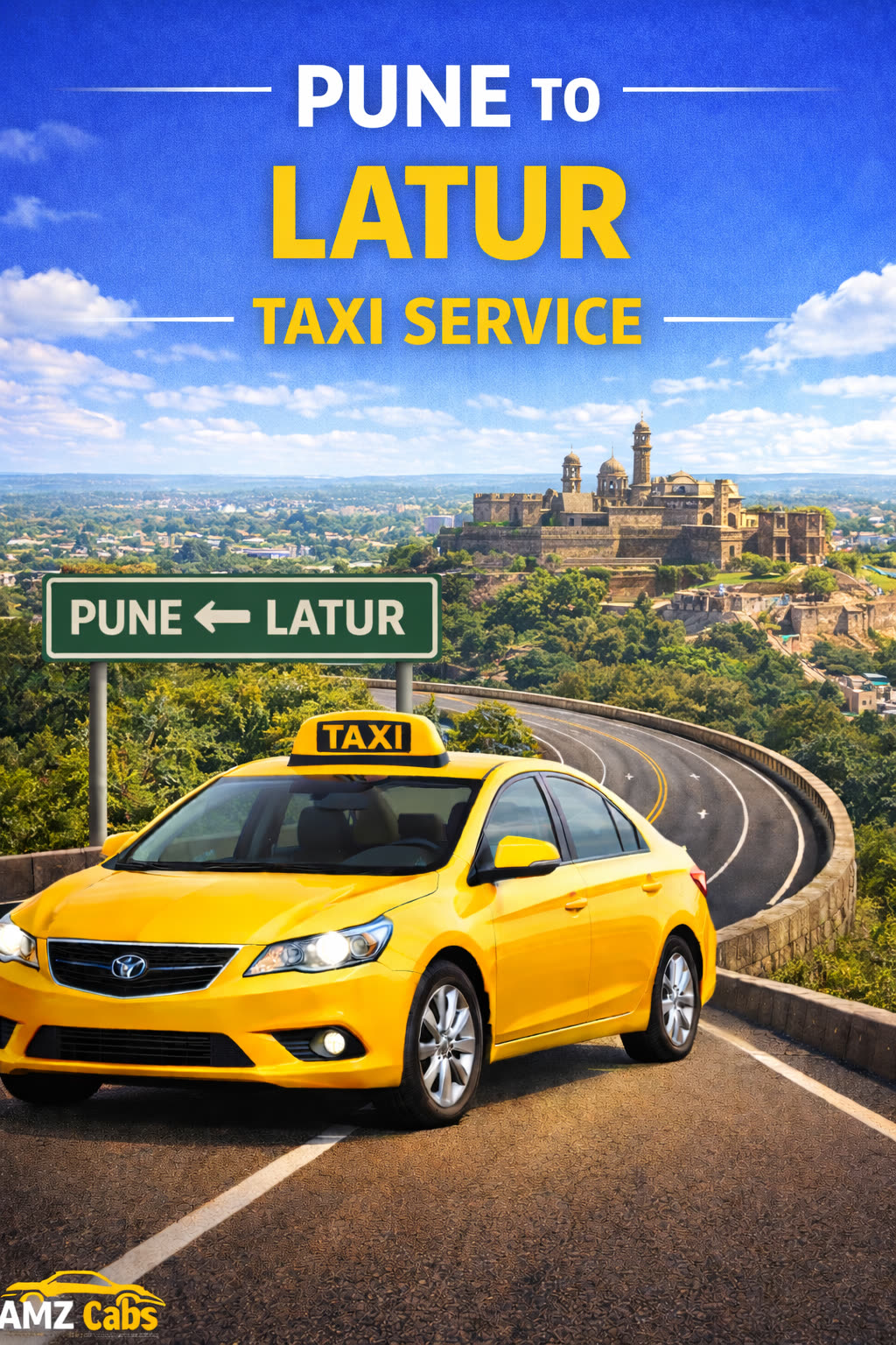 Pune to Latur Taxi Service
